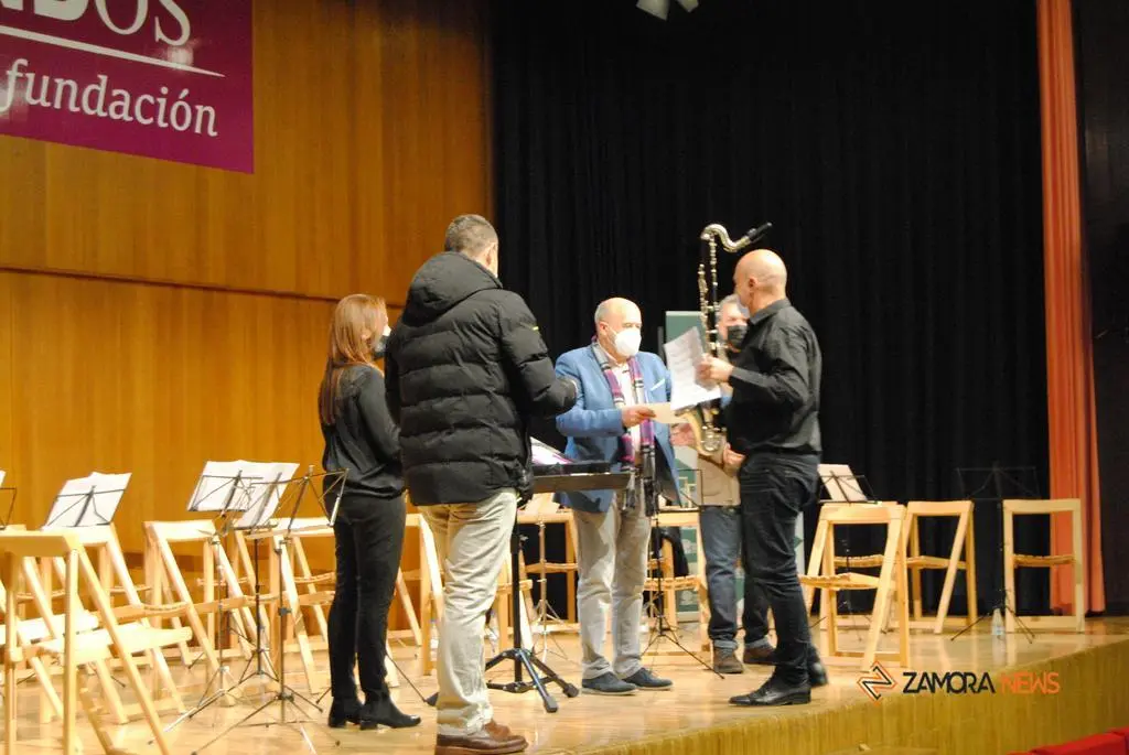 Bandas de Castilla y León en el Auditorio Fundos. | FOTO: Héctor Barrueco