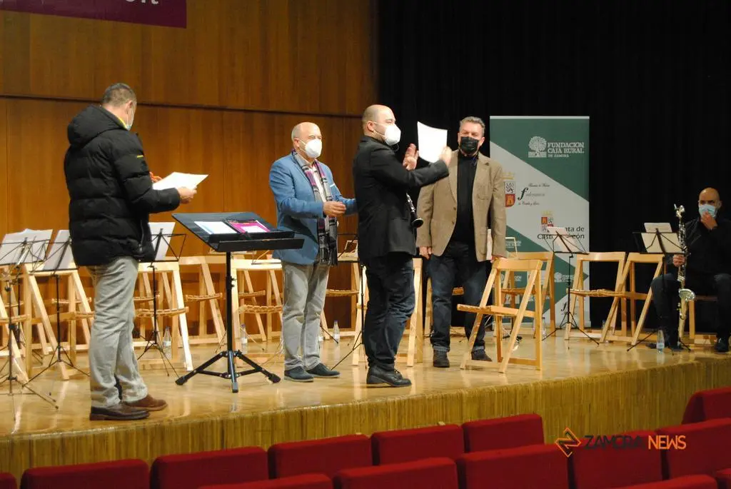 Bandas de Castilla y León en el Auditorio Fundos. | FOTO: Héctor Barrueco