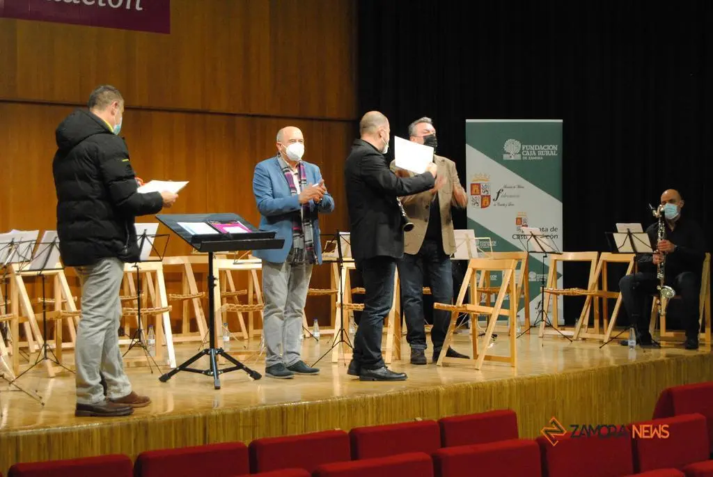 Bandas de Castilla y León en el Auditorio Fundos. | FOTO: Héctor Barrueco