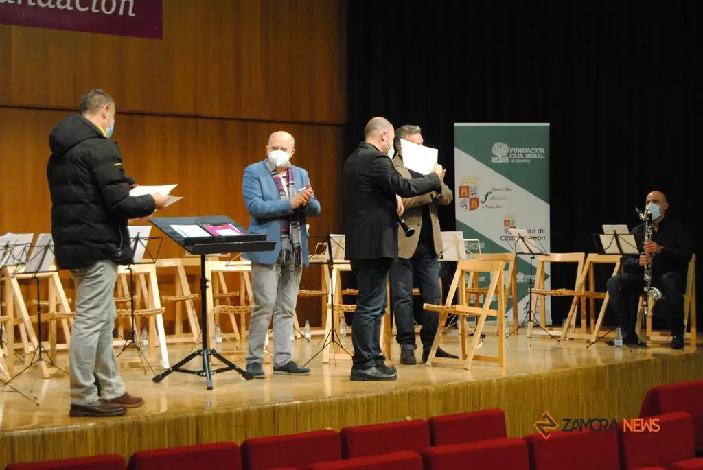 Bandas de Castilla y León en el Auditorio Fundos. | FOTO: Héctor Barrueco