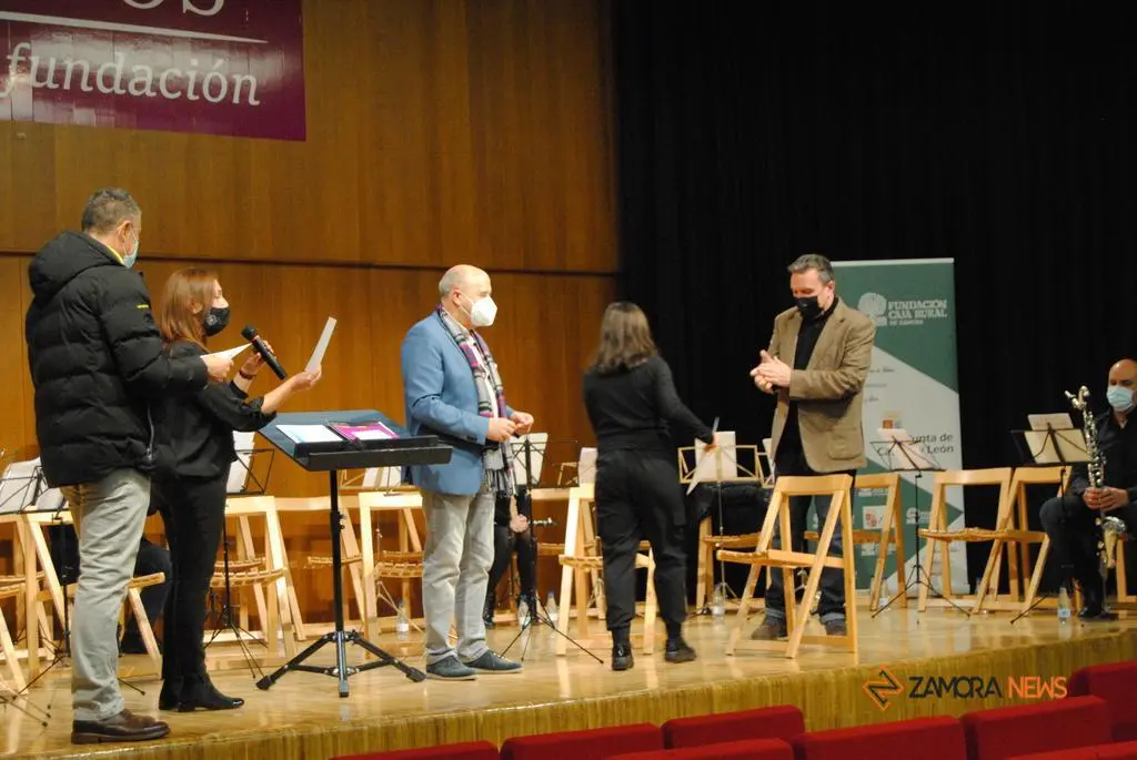Bandas de Castilla y León en el Auditorio Fundos. | FOTO: Héctor Barrueco