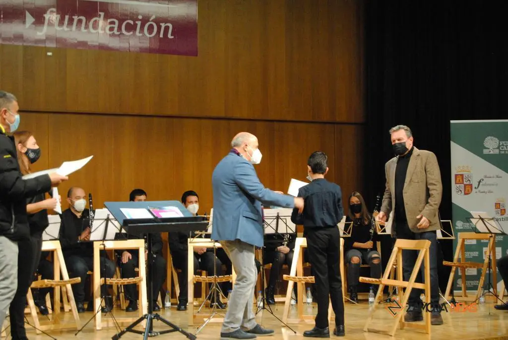 Bandas de Castilla y León en el Auditorio Fundos. | FOTO: Héctor Barrueco