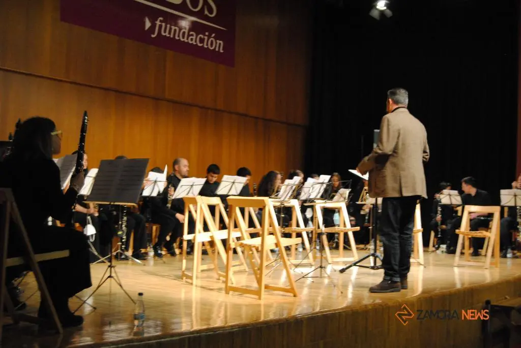 Bandas de Castilla y León en el Auditorio Fundos. | FOTO: Héctor Barrueco