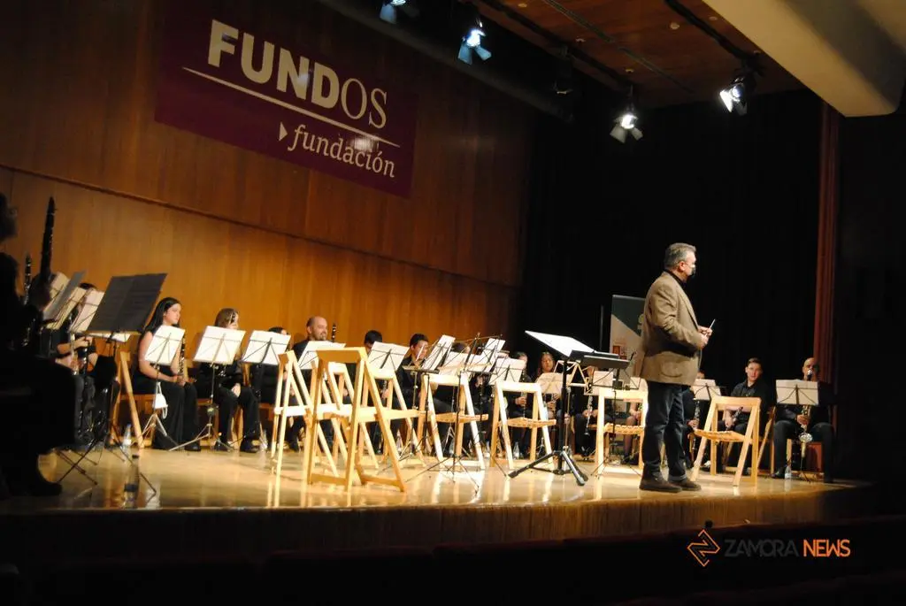 Concierto de la Federación de Bandas de Castilla y León en el Auditorio Fundos. | FOTO: Héctor Barrueco