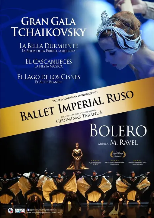 Gala Tchaikovsky y Bolero del Ballet Imperial Ruso