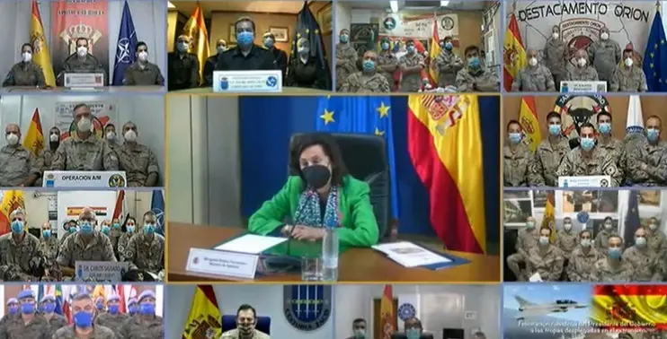 Felicitación Fuerzas Armadas en el exterior