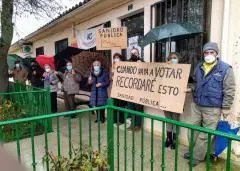 Concentración por la Sanidad en Pozoantiguo