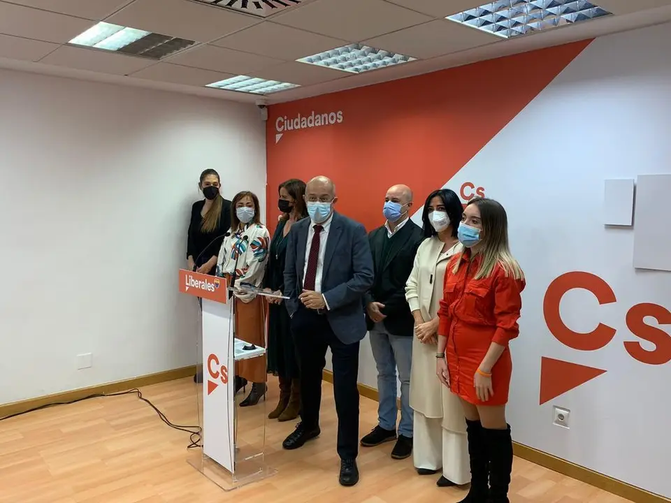 Francisco Igea anuncia su candidatura tras la reunión del  Comité Permanente de Ciudadanos