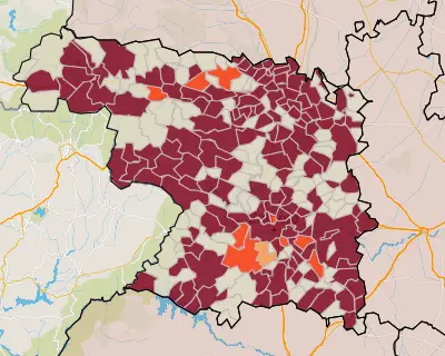 Mapa IA municipios a siete días (29 de diciembre)