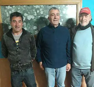PSOE-Ayto. Mahíde. Concejales Raúl Galván, Ángel Carballés y Julio Mata