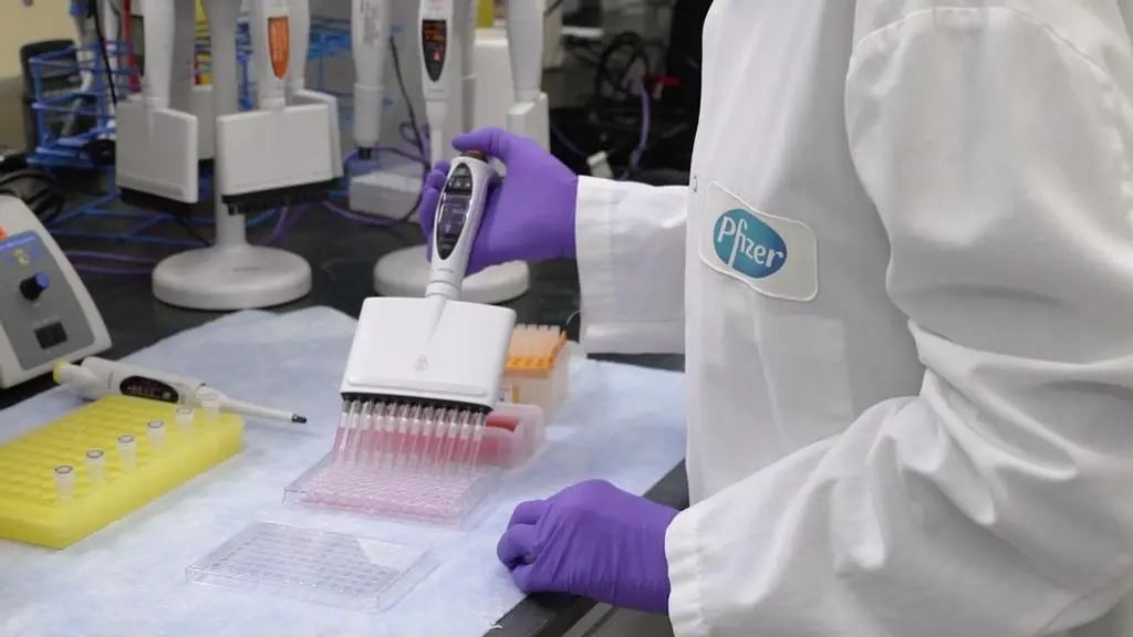 Foto archivo laboratorio Pfizer