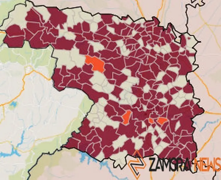Mapa de alta incidencia por municipios