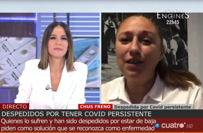 Juan Alcazar en Instagram ““Están haciendo una auténtica Sangria con nosotros “ Chus Fresno Presidenta Loncovid CyL”