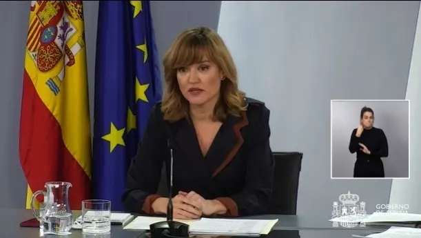La Mministra de Educación, Pilar Alegría