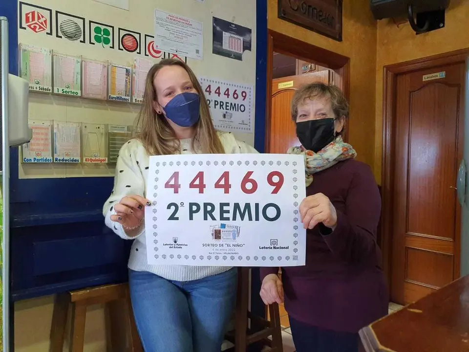 El bar El Toreo celebra la suerte con el Sorteo de E Niño. Fotografía: CEDIDA
