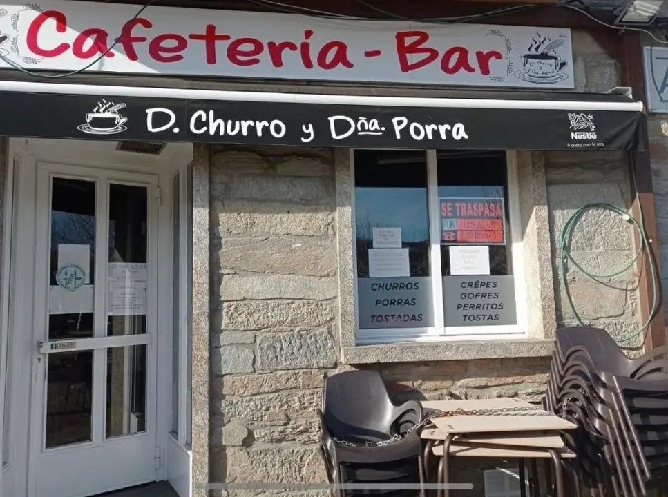 Churrería-cafetería "Don churro y doña Porra" en Sanabria