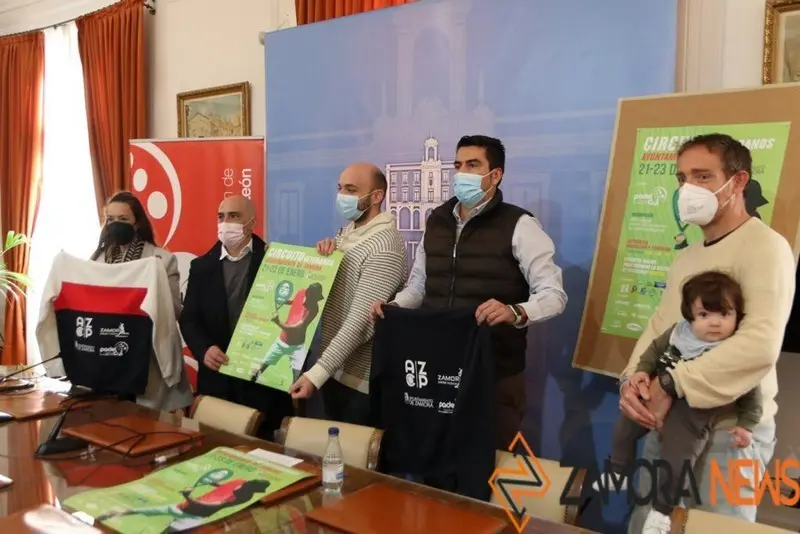 Presentación del circuito de Pádel en el Ayuntamiento de Zamora