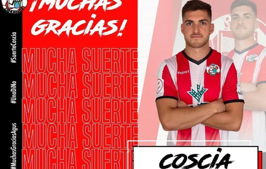 Agustín Coscia. Fotografía: Zamora CF