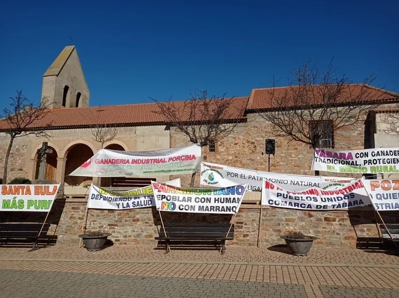 Faramontanos de Tábara contra las macrogranjas