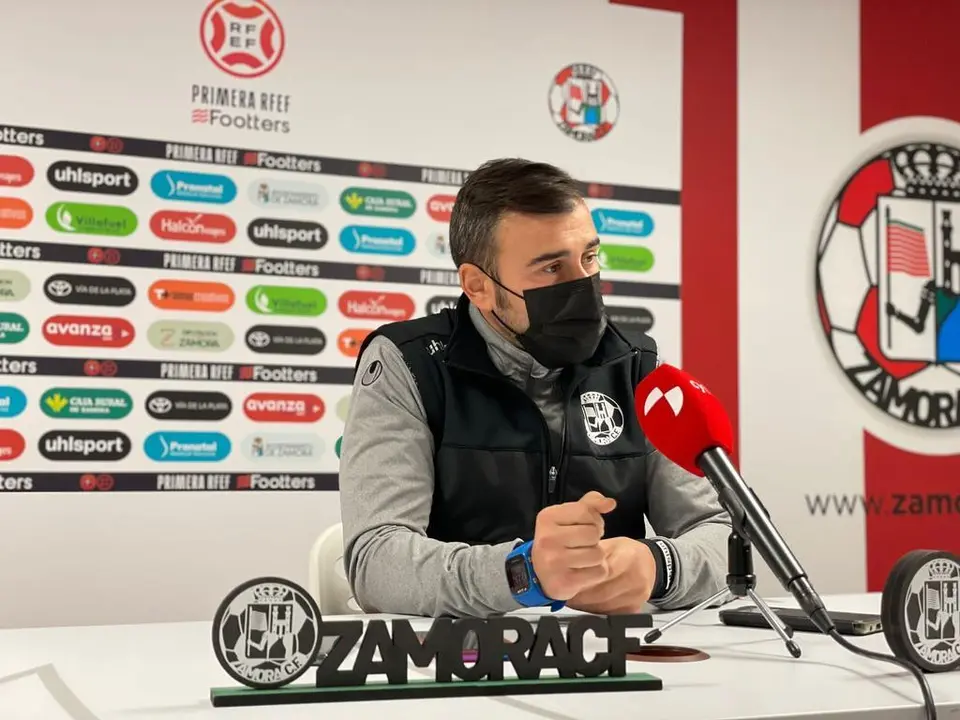 Yago Iglesias, entrenador del Zamora CF. | FOTO: Zamora CF