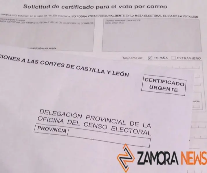 Solicitud de voto por correo
