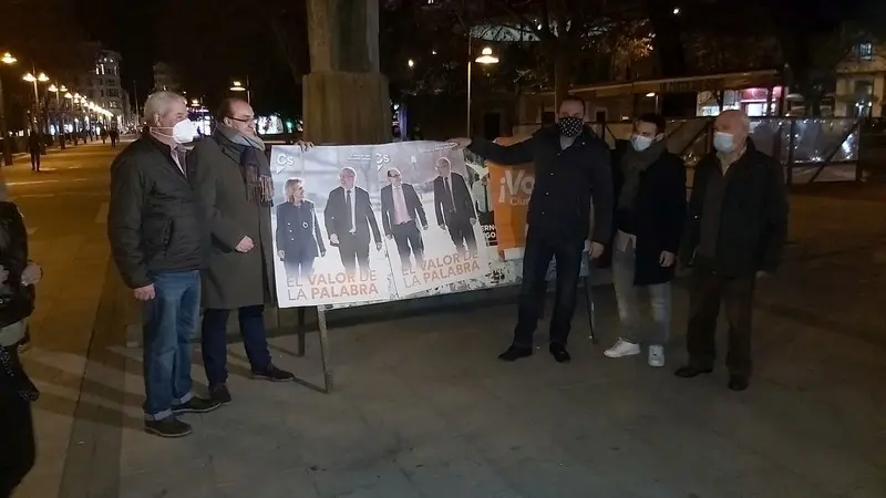 Cs inicia la campaña en la Plaza de la Marina