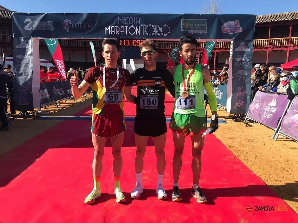 Ganadores de la Media Maratón en Toro