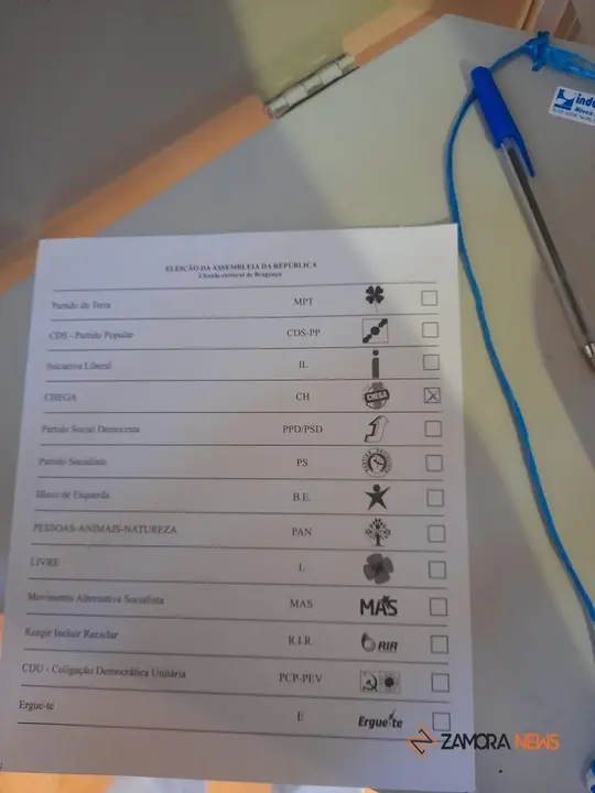 Papeleta electoral