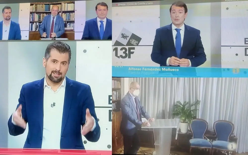debate collage