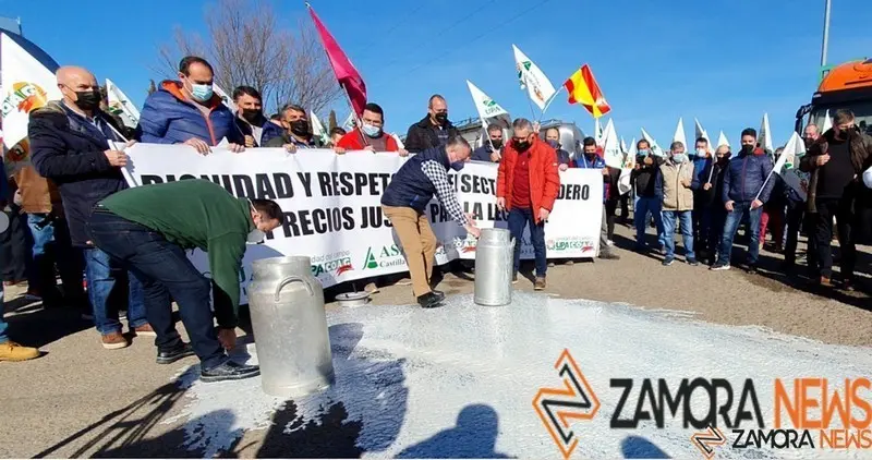 Protestas de los ganaderos de Zamora