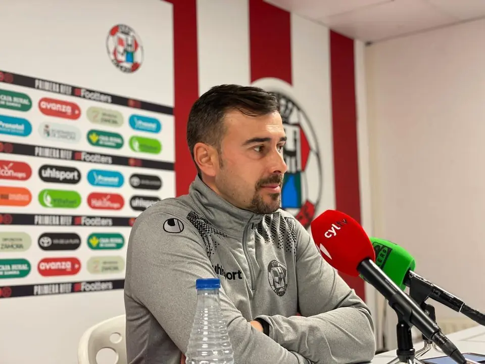 Yago Iglesias, entrenador del Zamora CF. | FOTO: Zamora CF