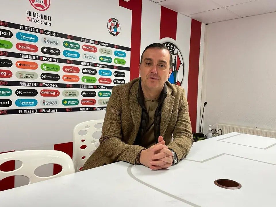 César Villafañe, director deportivo del Zamora CF.