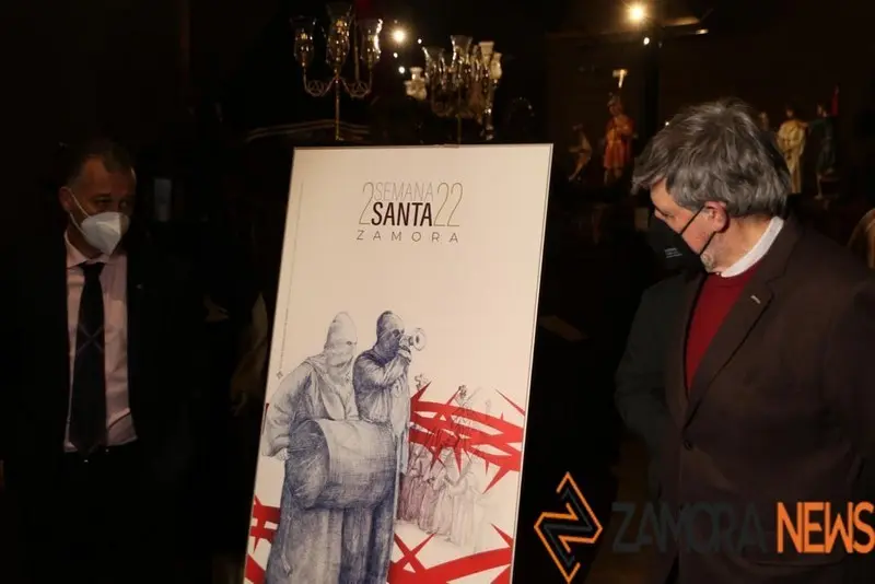 Cartel anunciador de la Semana Santa de Zamora. | FOTO: Marcos Vicente