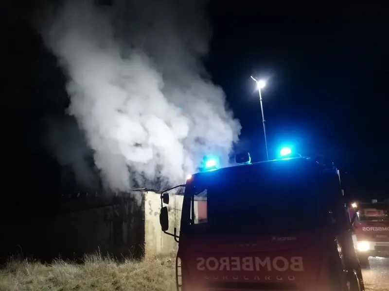 Intervención de los bomberos en Litos. Foto Consorcio bomberos