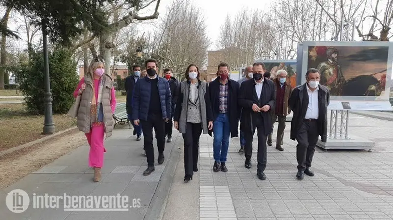 Reyes Maroto en Benavente. Foto Interbenavente