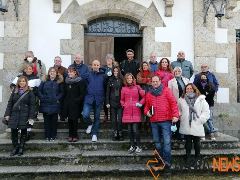 Representantes de la Red de Cooperación de Ciudades en la Vía de la Plata