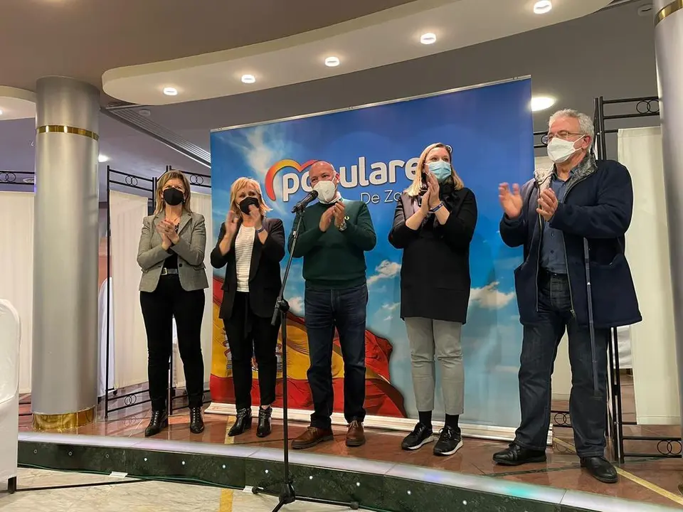 Los candidatos del PP de Zamora elegidos como procuradores a las Cortes de Castilla y León.