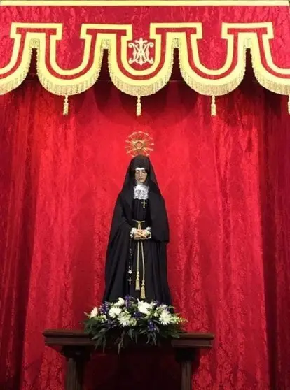 Quinario de la Virgen de la Soledad.