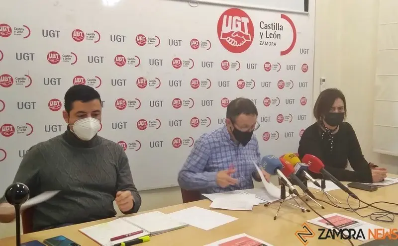 Rueda de prensa en UGT
