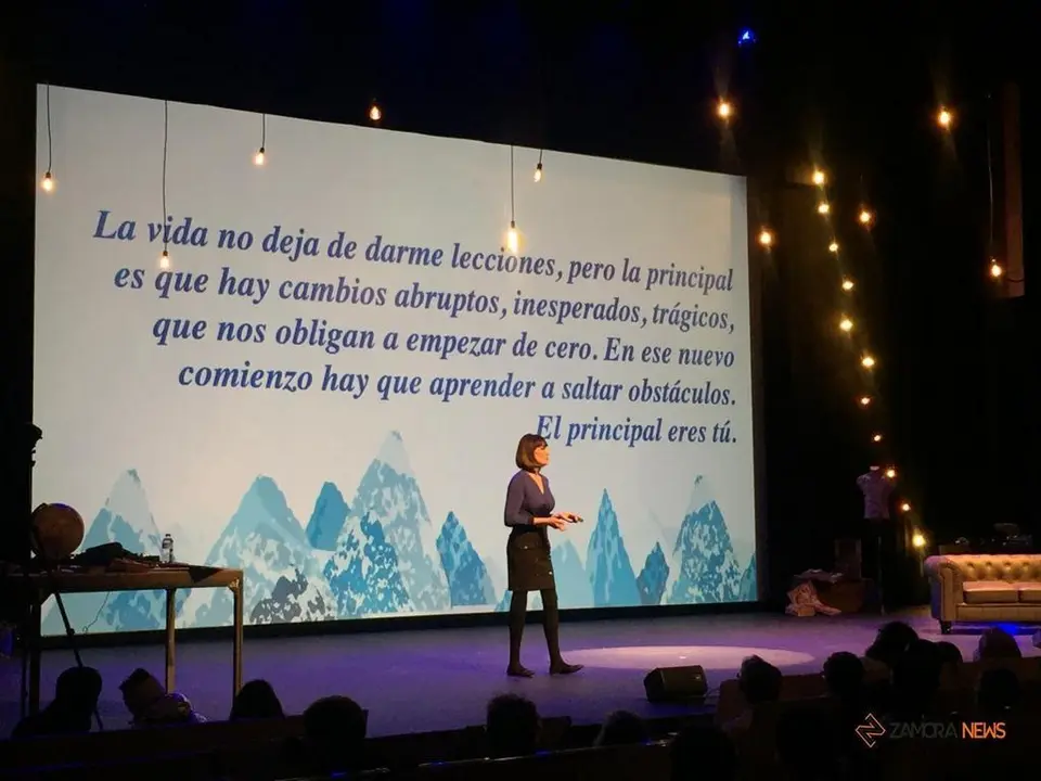 Irene Villa en el I Congreso "Ahora Ilusión"