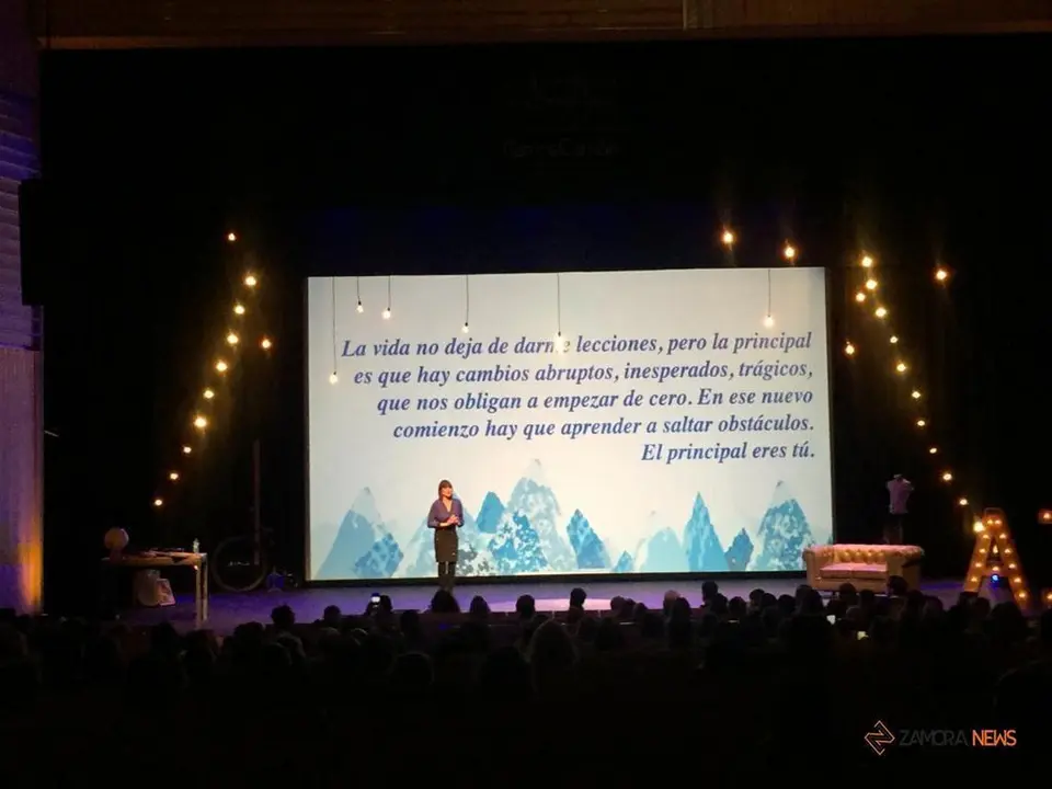Irene Villa en el I Congreso "Ahora Ilusión"