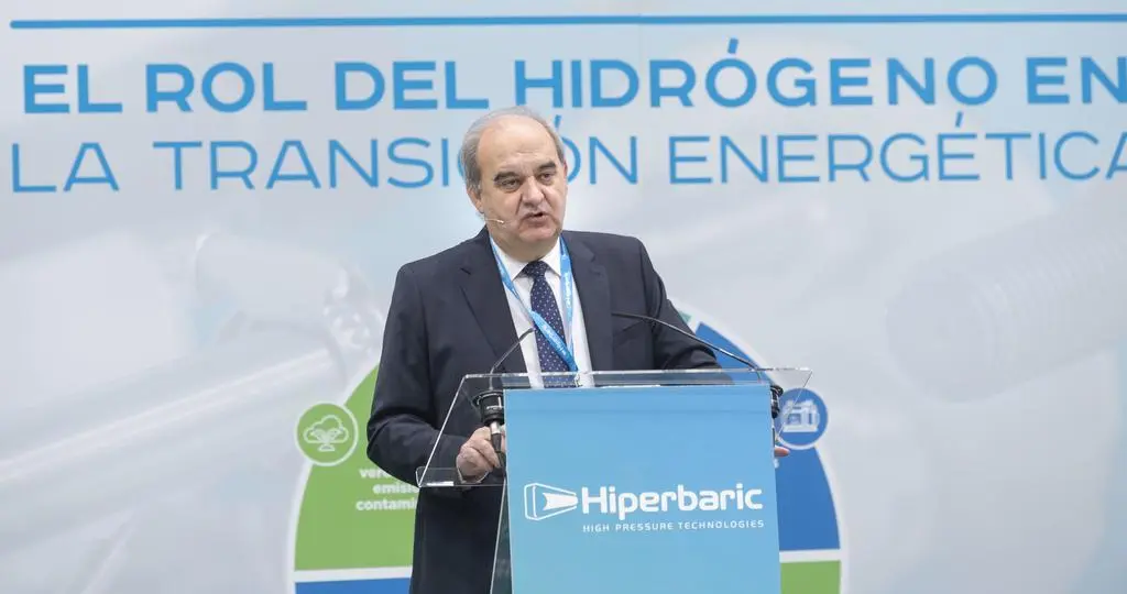 Andrés Hernando, ingeniero industrial del Colegio en Burgos y CEO de Hiperbaric
