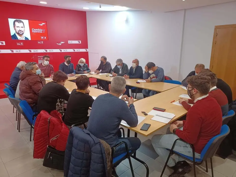 02 PSOE Zamora. NdP reunión Comisión Ejecutiva Provincial 20-02-2022