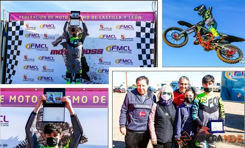 Adrián Carrera tras recibir el galardón