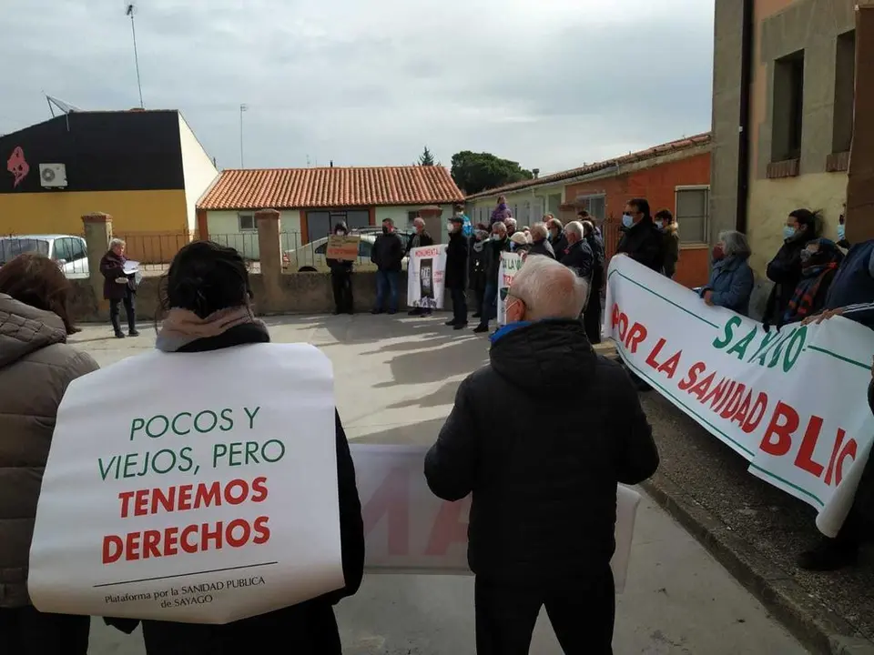 25ª protesta por la Sanidad pública y de calidad en Sayago