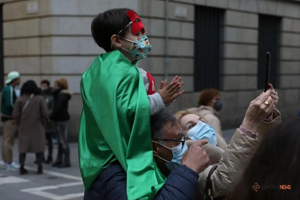 Carnaval a ritmo de charanga en Zamora