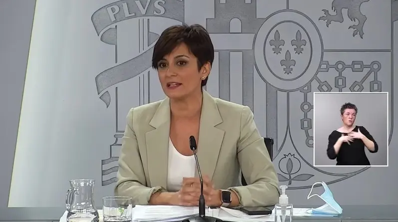 La portavoz del Gobierno, Isabel Rodríguez