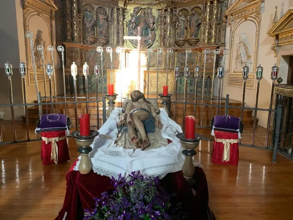 Cristo Yacente Zamora