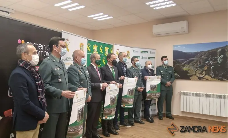 Presentaci&oacute;n de las Jornadas en la Comandancia de la Guardia Civil de Zamora