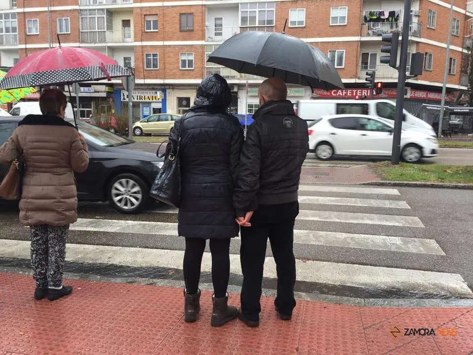 Día lluvioso en Zamora